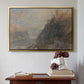 Rheinfels Looking to Katz and Gourhausen, 1817 - Floater Framed Canvas Print
