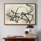 Study of a Cat (Étude de chat), 1946 - Floater Framed Canvas Print