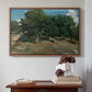Fontainebleau: Oak Trees at Bas-Bréau, c. 1830-1835 - Floater Framed Canvas Print