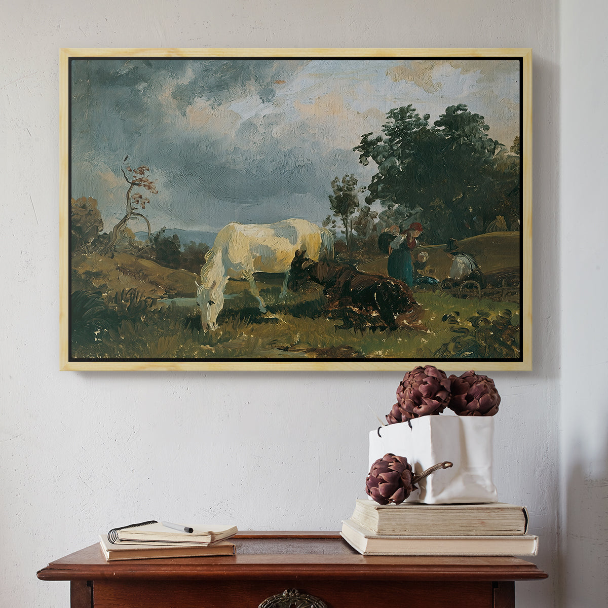 A Mold on the Heath, c. 1830 - Floater Framed Canvas Print