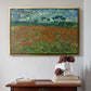Field with Poppies, 1889 - Floater Framed Canvas Print