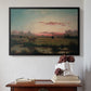 The Marshes at Rhode Island, 1866 - Floater Framed Canvas Print