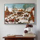 Massacre of the Innocents, c. 1565-1567 - Floater Framed Canvas Print