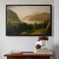 Hudson River Scene, 1857 - Floater Framed Canvas Print