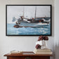 Taking on Wet Provisions, 1903 - Floater Framed Canvas Print