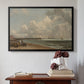 Yarmouth Jetty, 1822 - Floater Framed Canvas Print