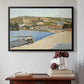 The Riverbank, Les Andelys, 1886 - Floater Framed Canvas Print