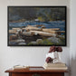 Hudson River, 1892 - Floater Framed Canvas Print