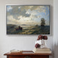 Fresh Breeze on the Norwegian Coast, 1876 - Floater Framed Canvas Print