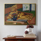 Sculpture and Persian Vase (The Bronze Figure), 1908 - Floater Framed Canvas Print
