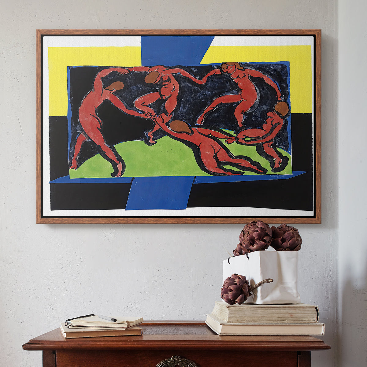 The Dance (La Danse), 1939 - Floater Framed Canvas Print