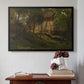 German Farm, 1859 - Floater Framed Canvas Print