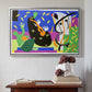 The Sorrows of the King, 1952 - Floater Framed Canvas Print