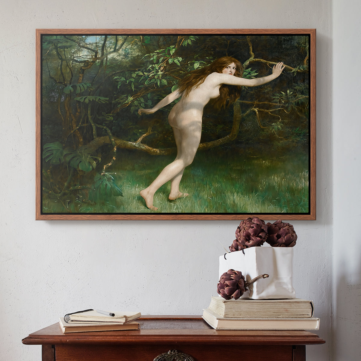 Eve, 1911 - Floater Framed Canvas Print