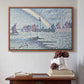 Entrance to the Port of Honfleur, 1899 - Floater Framed Canvas Print