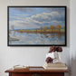 The Banks of the River Seine, 1893 - Floater Framed Canvas Print