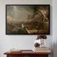 The Course of Empire: Destruction, 1836 - Floater Framed Canvas Print