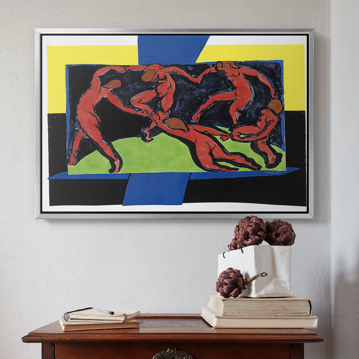 The Dance (La Danse), 1939 - Floater Framed Canvas Print