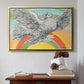 Flying Dove with Rainbow (Colombe volant à l'Arc-en-ciel), 1952 - Floater Framed Canvas Print