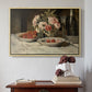 Strawberries and Champagne, c. 1881-1885 - Floater Framed Canvas Print