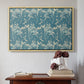Tulip (Teal), 1875 - Floater Framed Canvas Print