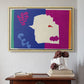 The Wolf (Le loup), from Jazz, 1947 - Floater Framed Canvas Print
