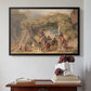 Figures and Animals in a Vineyard, c. 1829 - Floater Framed Canvas Print