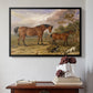 Portrait of Reformer, Blucher, Tory and Crib, Property of Rowland Alston, Esq., M.P., 1835 - Floater Framed Canvas Print