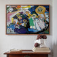 All Saints Day I, 1911 - Floater Framed Canvas Print