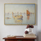 Concarneau, Quiet Morning, Opus 219, 1891 - Floater Framed Canvas Print