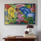 The Dream, 1912 - Floater Framed Canvas Print
