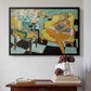 Seated Woman with Flower, 1942 - Floater Framed Canvas Print