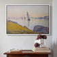 Evening Calm, Concarneau, Opus 220, 1891 - Floater Framed Canvas Print