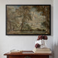 Salisbury Cathedral from the Bishop's Grounds, c. 1822-1823 - Floater Framed Canvas Print