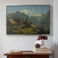 Balestrand, 1848 - Floater Framed Canvas Print