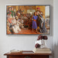 The Finding of the Saviour in the Temple, 1854-1860 - Floater Framed Canvas Print