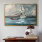 Sloop, Nassau, 1899 - Floater Framed Canvas Print