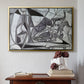Goat's Skull, Bottle and Candle, 1952 - Floater Framed Canvas Print