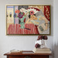 Woman with Anemones (Femme et anémones), c. 1920-1921 - Floater Framed Canvas Print