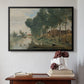 Landscape at Arleux-du-Nord, c. 1871-1874 - Floater Framed Canvas Print