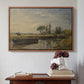 Barge below Flatford Lock, c. 1810 - Floater Framed Canvas Print