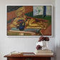 Sculpture and Persian Vase (The Bronze Figure), 1908 - Floater Framed Canvas Print