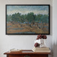 Olive Trees, 1889 - Floater Framed Canvas Print