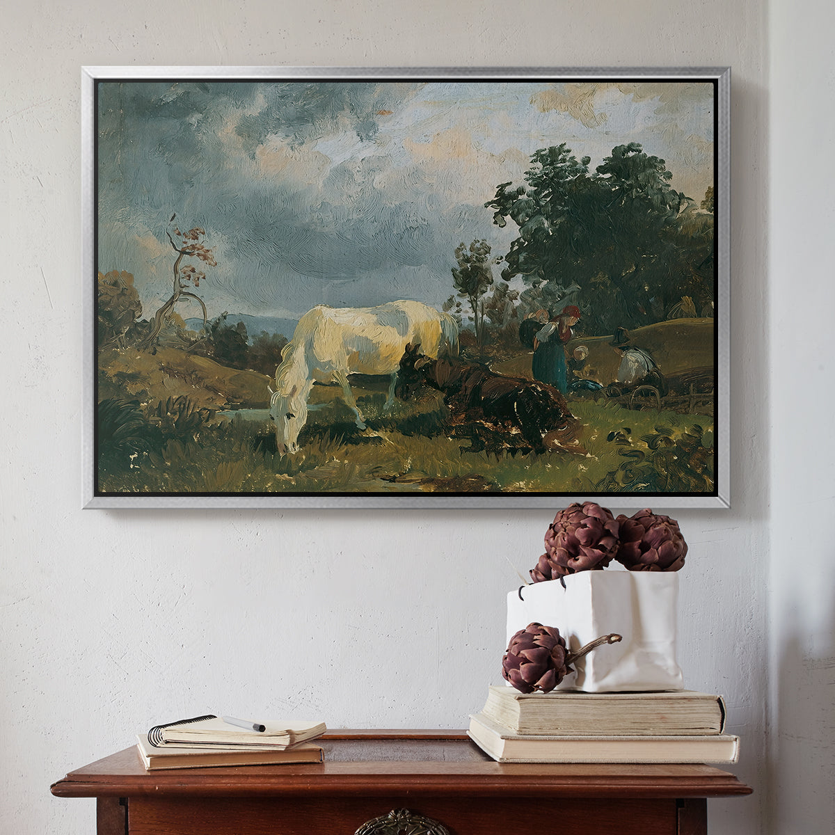 A Mold on the Heath, c. 1830 - Floater Framed Canvas Print