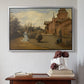 The Country House of Gustave Coûteaux, 1871 - Floater Framed Canvas Print