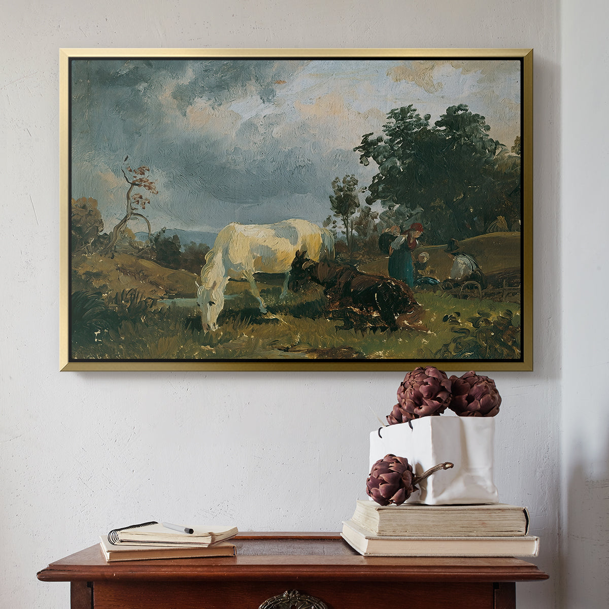 A Mold on the Heath, c. 1830 - Floater Framed Canvas Print