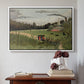 The Chair Factory at Alfortville, 1897 - Floater Framed Canvas Print