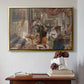 Roman Pilgrims, 1854 - Floater Framed Canvas Print