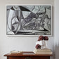 Goat's Skull, Bottle and Candle, 1952 - Floater Framed Canvas Print