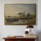 Barge below Flatford Lock, c. 1810 - Floater Framed Canvas Print